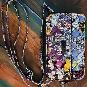 Disney Vera Bradley Crossbody Wallet Phone Purse